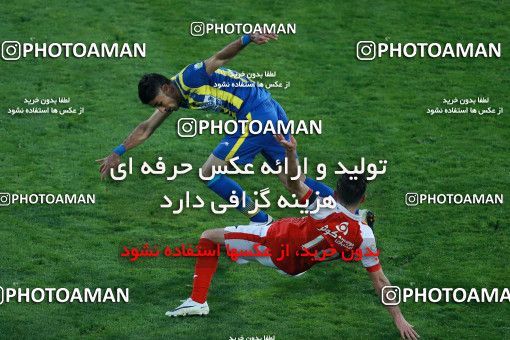 1013660, Tehran, Iran, لیگ برتر فوتبال ایران، Persian Gulf Cup، Week 20، Second Leg، Persepolis 1 v 1 Gostaresh Foulad Tabriz on 2018/01/18 at Azadi Stadium