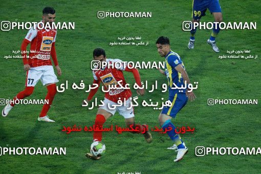 1012776, Tehran, Iran, لیگ برتر فوتبال ایران، Persian Gulf Cup، Week 20، Second Leg، Persepolis 1 v 1 Gostaresh Foulad Tabriz on 2018/01/18 at Azadi Stadium