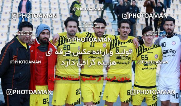 1013927, Tehran, [*parameter:4*], لیگ برتر فوتبال ایران، Persian Gulf Cup، Week 20، Second Leg، Naft Tehran 4 v 1 Siah Jamegan on 2018/01/19 at Takhti Stadium