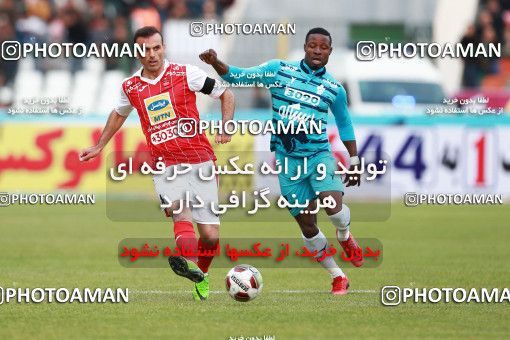 1019200, Tehran,Shahr Qods, [*parameter:4*], Iran Pro League، Persian Gulf Cup، 2017-18 season، Second Leg، Week 21، Paykan ۱ v 3 Persepolis on 2018/01/26 at Shahr-e Qods Stadium