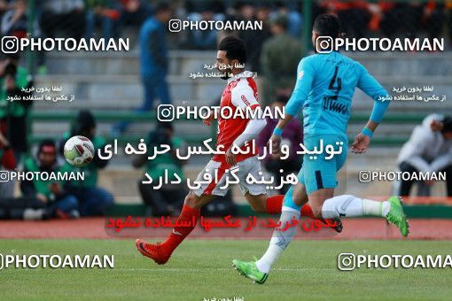 1078531, Tehran,Shahr Qods, [*parameter:4*], Iran Pro League، Persian Gulf Cup، 2017-18 season، Second Leg، Week 21، Paykan ۱ v 3 Persepolis on 2018/01/26 at Shahr-e Qods Stadium