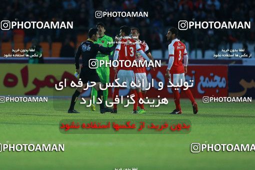 1078674, Tehran,Shahr Qods, [*parameter:4*], Iran Pro League، Persian Gulf Cup، 2017-18 season، Second Leg، Week 21، Paykan ۱ v 3 Persepolis on 2018/01/26 at Shahr-e Qods Stadium