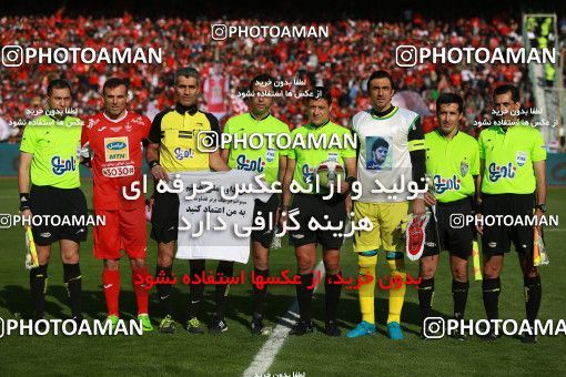 1069428, Tehran, Iran, Iran Pro League، Persian Gulf Cup، 2017-18 season، Second Leg، Week 25، Esteghlal ۱ v ۰ Persepolis on 2018/03/01 at Azadi Stadium