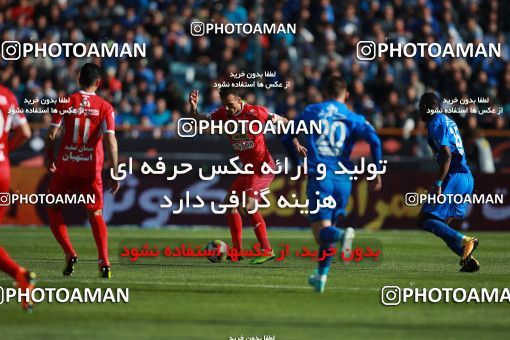 1069504, Tehran, Iran, Iran Pro League، Persian Gulf Cup، 2017-18 season، Second Leg، Week 25، Esteghlal ۱ v ۰ Persepolis on 2018/03/01 at Azadi Stadium