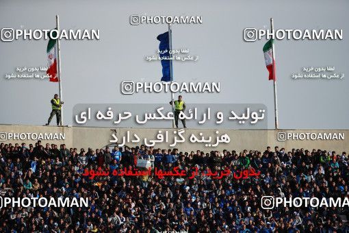 1069360, Tehran, Iran, لیگ برتر فوتبال ایران، Persian Gulf Cup، Week 25، Second Leg، Esteghlal 1 v 0 Persepolis on 2018/03/01 at Azadi Stadium