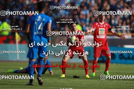 1069477, Tehran, Iran, Iran Pro League، Persian Gulf Cup، 2017-18 season، Second Leg، Week 25، Esteghlal ۱ v ۰ Persepolis on 2018/03/01 at Azadi Stadium