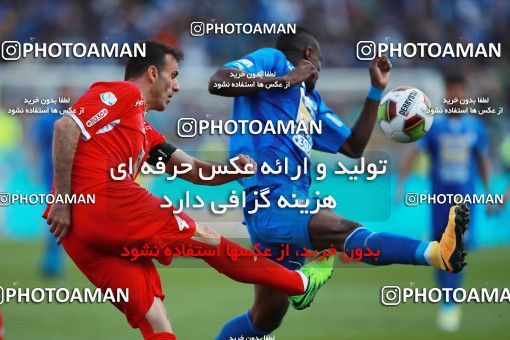 1069361, Tehran, Iran, Iran Pro League، Persian Gulf Cup، 2017-18 season، Second Leg، Week 25، Esteghlal ۱ v ۰ Persepolis on 2018/03/01 at Azadi Stadium