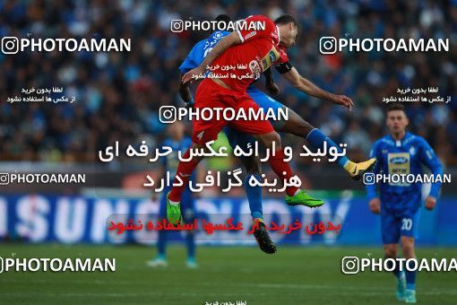 1069650, Tehran, Iran, Iran Pro League، Persian Gulf Cup، 2017-18 season، Second Leg، Week 25، Esteghlal ۱ v ۰ Persepolis on 2018/03/01 at Azadi Stadium