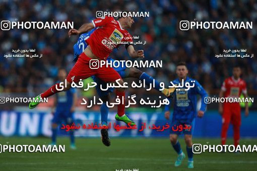 1069377, Tehran, Iran, Iran Pro League، Persian Gulf Cup، 2017-18 season، Second Leg، Week 25، Esteghlal ۱ v ۰ Persepolis on 2018/03/01 at Azadi Stadium