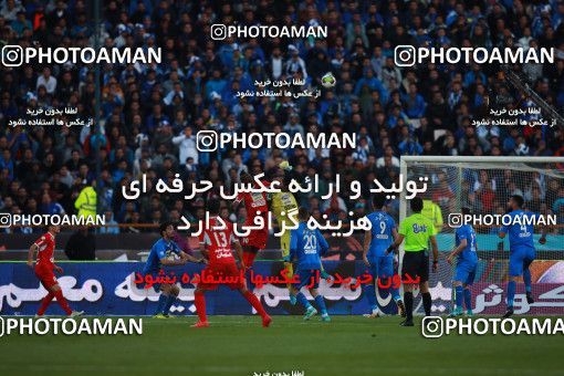 1069450, Tehran, Iran, Iran Pro League، Persian Gulf Cup، 2017-18 season، Second Leg، Week 25، Esteghlal ۱ v ۰ Persepolis on 2018/03/01 at Azadi Stadium