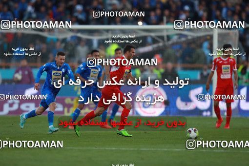 1069362, Tehran, Iran, Iran Pro League، Persian Gulf Cup، 2017-18 season، Second Leg، Week 25، Esteghlal ۱ v ۰ Persepolis on 2018/03/01 at Azadi Stadium