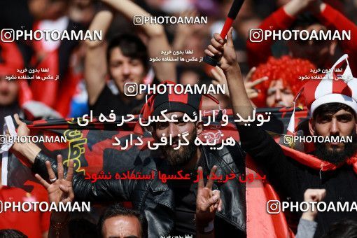 1025123, Tehran, Iran, لیگ برتر فوتبال ایران، Persian Gulf Cup، Week 25، Second Leg، Esteghlal 1 v 0 Persepolis on 2018/03/01 at Azadi Stadium