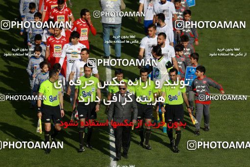 1025507, Tehran, Iran, Iran Pro League، Persian Gulf Cup، 2017-18 season، Second Leg، Week 25، Esteghlal ۱ v ۰ Persepolis on 2018/03/01 at Azadi Stadium