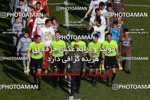 1024930, Tehran, Iran, Iran Pro League، Persian Gulf Cup، 2017-18 season، Second Leg، Week 25، Esteghlal ۱ v ۰ Persepolis on 2018/03/01 at Azadi Stadium