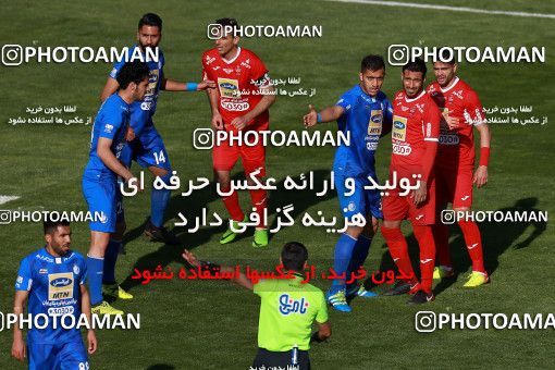 1025300, Tehran, Iran, Iran Pro League، Persian Gulf Cup، 2017-18 season، Second Leg، Week 25، Esteghlal ۱ v ۰ Persepolis on 2018/03/01 at Azadi Stadium