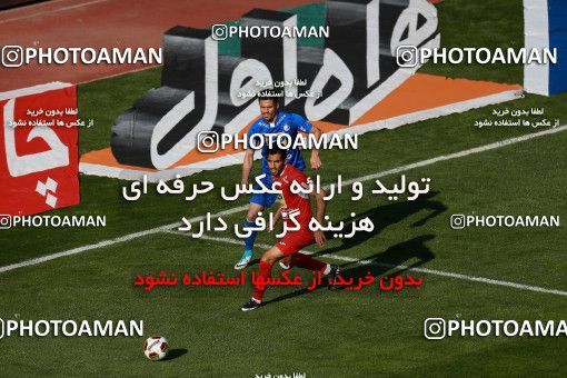 1025122, Tehran, Iran, لیگ برتر فوتبال ایران، Persian Gulf Cup، Week 25، Second Leg، Esteghlal 1 v 0 Persepolis on 2018/03/01 at Azadi Stadium