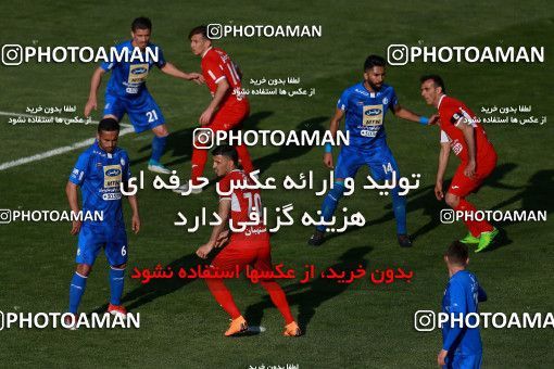 1025021, Tehran, Iran, Iran Pro League، Persian Gulf Cup، 2017-18 season، Second Leg، Week 25، Esteghlal ۱ v ۰ Persepolis on 2018/03/01 at Azadi Stadium