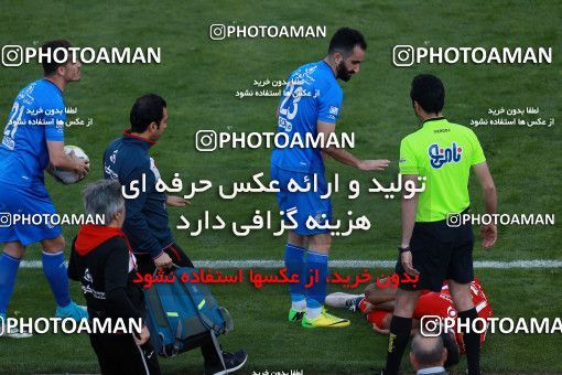 1024808, Tehran, Iran, Iran Pro League، Persian Gulf Cup، 2017-18 season، Second Leg، Week 25، Esteghlal ۱ v ۰ Persepolis on 2018/03/01 at Azadi Stadium