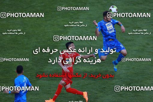 1025763, Tehran, Iran, لیگ برتر فوتبال ایران، Persian Gulf Cup، Week 25، Second Leg، Esteghlal 1 v 0 Persepolis on 2018/03/01 at Azadi Stadium