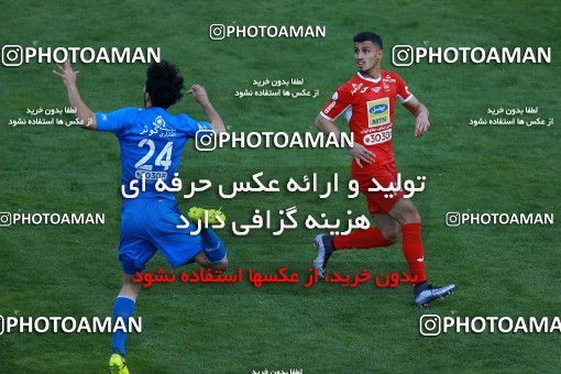 1025725, Tehran, Iran, لیگ برتر فوتبال ایران، Persian Gulf Cup، Week 25، Second Leg، Esteghlal 1 v 0 Persepolis on 2018/03/01 at Azadi Stadium