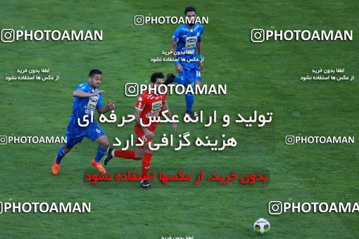 1026056, Tehran, Iran, لیگ برتر فوتبال ایران، Persian Gulf Cup، Week 25، Second Leg، Esteghlal 1 v 0 Persepolis on 2018/03/01 at Azadi Stadium