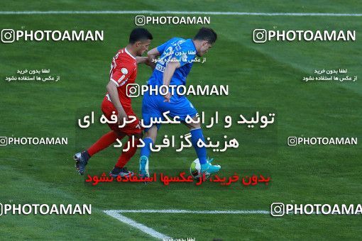 1025071, Tehran, Iran, لیگ برتر فوتبال ایران، Persian Gulf Cup، Week 25، Second Leg، Esteghlal 1 v 0 Persepolis on 2018/03/01 at Azadi Stadium