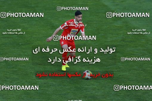 1025717, Tehran, Iran, لیگ برتر فوتبال ایران، Persian Gulf Cup، Week 25، Second Leg، Esteghlal 1 v 0 Persepolis on 2018/03/01 at Azadi Stadium