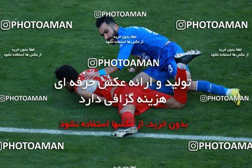 1025491, Tehran, Iran, لیگ برتر فوتبال ایران، Persian Gulf Cup، Week 25، Second Leg، Esteghlal 1 v 0 Persepolis on 2018/03/01 at Azadi Stadium