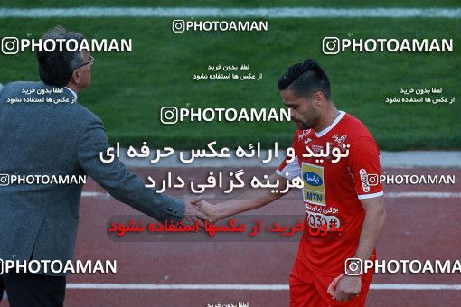 1025413, Tehran, Iran, لیگ برتر فوتبال ایران، Persian Gulf Cup، Week 25، Second Leg، Esteghlal 1 v 0 Persepolis on 2018/03/01 at Azadi Stadium