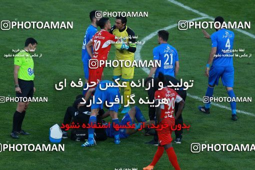 1025885, Tehran, Iran, Iran Pro League، Persian Gulf Cup، 2017-18 season، Second Leg، Week 25، Esteghlal ۱ v ۰ Persepolis on 2018/03/01 at Azadi Stadium