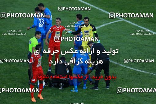 1025070, Tehran, Iran, Iran Pro League، Persian Gulf Cup، 2017-18 season، Second Leg، Week 25، Esteghlal ۱ v ۰ Persepolis on 2018/03/01 at Azadi Stadium