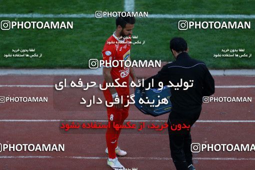 1025563, Tehran, Iran, Iran Pro League، Persian Gulf Cup، 2017-18 season، Second Leg، Week 25، Esteghlal ۱ v ۰ Persepolis on 2018/03/01 at Azadi Stadium