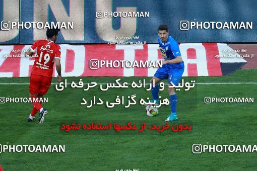 1025693, Tehran, Iran, لیگ برتر فوتبال ایران، Persian Gulf Cup، Week 25، Second Leg، Esteghlal 1 v 0 Persepolis on 2018/03/01 at Azadi Stadium