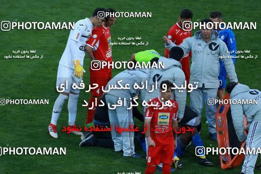 1025775, Tehran, Iran, لیگ برتر فوتبال ایران، Persian Gulf Cup، Week 25، Second Leg، Esteghlal 1 v 0 Persepolis on 2018/03/01 at Azadi Stadium