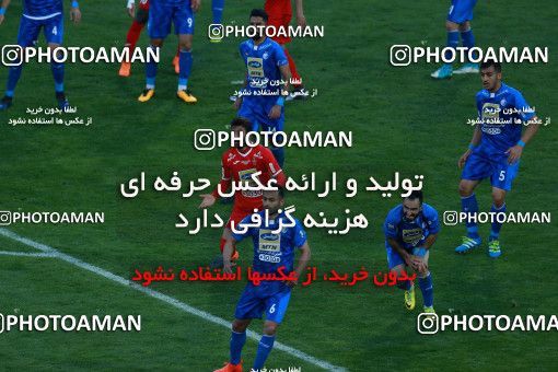 1025799, Tehran, Iran, لیگ برتر فوتبال ایران، Persian Gulf Cup، Week 25، Second Leg، Esteghlal 1 v 0 Persepolis on 2018/03/01 at Azadi Stadium