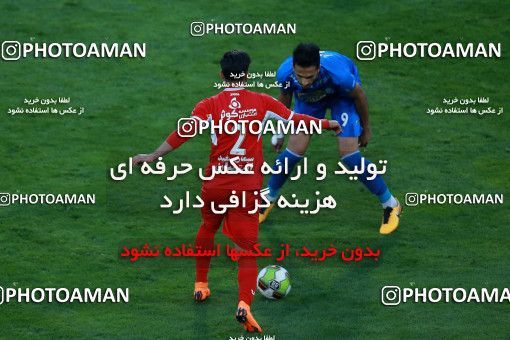 1024906, Tehran, Iran, لیگ برتر فوتبال ایران، Persian Gulf Cup، Week 25، Second Leg، Esteghlal 1 v 0 Persepolis on 2018/03/01 at Azadi Stadium