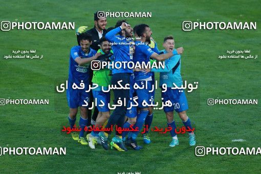 1026076, Tehran, Iran, لیگ برتر فوتبال ایران، Persian Gulf Cup، Week 25، Second Leg، Esteghlal 1 v 0 Persepolis on 2018/03/01 at Azadi Stadium