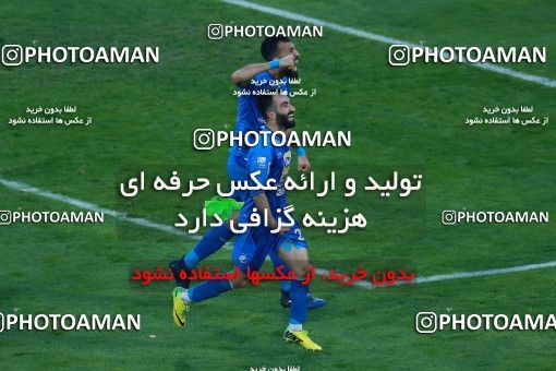 1025217, Tehran, Iran, لیگ برتر فوتبال ایران، Persian Gulf Cup، Week 25، Second Leg، Esteghlal 1 v 0 Persepolis on 2018/03/01 at Azadi Stadium