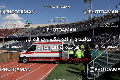 1021272, Tehran, Iran, Iran Pro League، Persian Gulf Cup، 2017-18 season، Second Leg، Week 25، Esteghlal ۱ v ۰ Persepolis on 2018/03/01 at Azadi Stadium