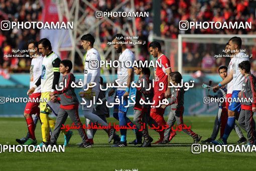 1020929, Tehran, Iran, Iran Pro League، Persian Gulf Cup، 2017-18 season، Second Leg، Week 25، Esteghlal ۱ v ۰ Persepolis on 2018/03/01 at Azadi Stadium