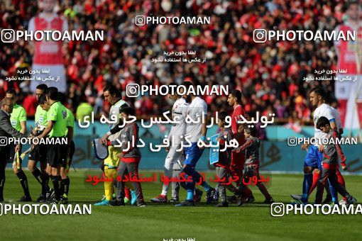 1021233, Tehran, Iran, Iran Pro League، Persian Gulf Cup، 2017-18 season، Second Leg، Week 25، Esteghlal ۱ v ۰ Persepolis on 2018/03/01 at Azadi Stadium