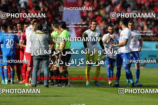 1020821, Tehran, Iran, Iran Pro League، Persian Gulf Cup، 2017-18 season، Second Leg، Week 25، Esteghlal ۱ v ۰ Persepolis on 2018/03/01 at Azadi Stadium