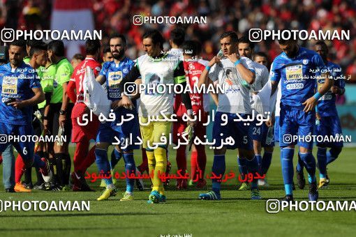 1021140, Tehran, Iran, Iran Pro League، Persian Gulf Cup، 2017-18 season، Second Leg، Week 25، Esteghlal ۱ v ۰ Persepolis on 2018/03/01 at Azadi Stadium