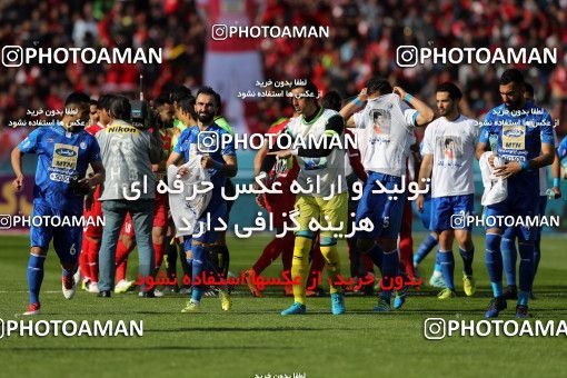 1021536, Tehran, Iran, Iran Pro League، Persian Gulf Cup، 2017-18 season، Second Leg، Week 25، Esteghlal ۱ v ۰ Persepolis on 2018/03/01 at Azadi Stadium