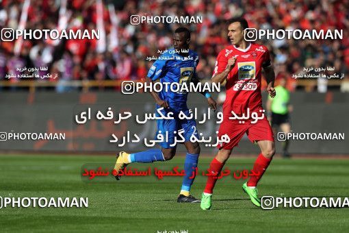 1021230, Tehran, Iran, Iran Pro League، Persian Gulf Cup، 2017-18 season، Second Leg، Week 25، Esteghlal ۱ v ۰ Persepolis on 2018/03/01 at Azadi Stadium