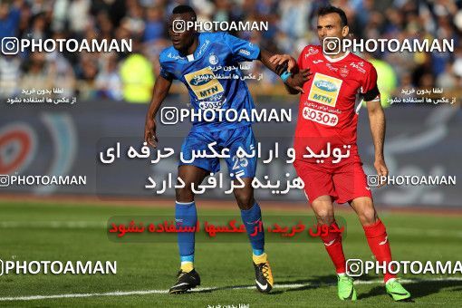 1021240, Tehran, Iran, Iran Pro League، Persian Gulf Cup، 2017-18 season، Second Leg، Week 25، Esteghlal ۱ v ۰ Persepolis on 2018/03/01 at Azadi Stadium