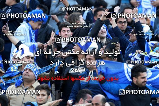 1021127, Tehran, Iran, لیگ برتر فوتبال ایران، Persian Gulf Cup، Week 25، Second Leg، Esteghlal 1 v 0 Persepolis on 2018/03/01 at Azadi Stadium