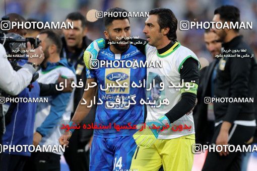 1021303, Tehran, Iran, Iran Pro League، Persian Gulf Cup، 2017-18 season، Second Leg، Week 25، Esteghlal ۱ v ۰ Persepolis on 2018/03/01 at Azadi Stadium