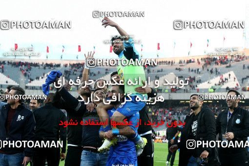 1021440, Tehran, Iran, Iran Pro League، Persian Gulf Cup، 2017-18 season، Second Leg، Week 25، Esteghlal ۱ v ۰ Persepolis on 2018/03/01 at Azadi Stadium