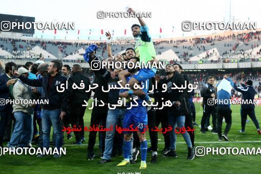 1021417, Tehran, Iran, Iran Pro League، Persian Gulf Cup، 2017-18 season، Second Leg، Week 25، Esteghlal ۱ v ۰ Persepolis on 2018/03/01 at Azadi Stadium